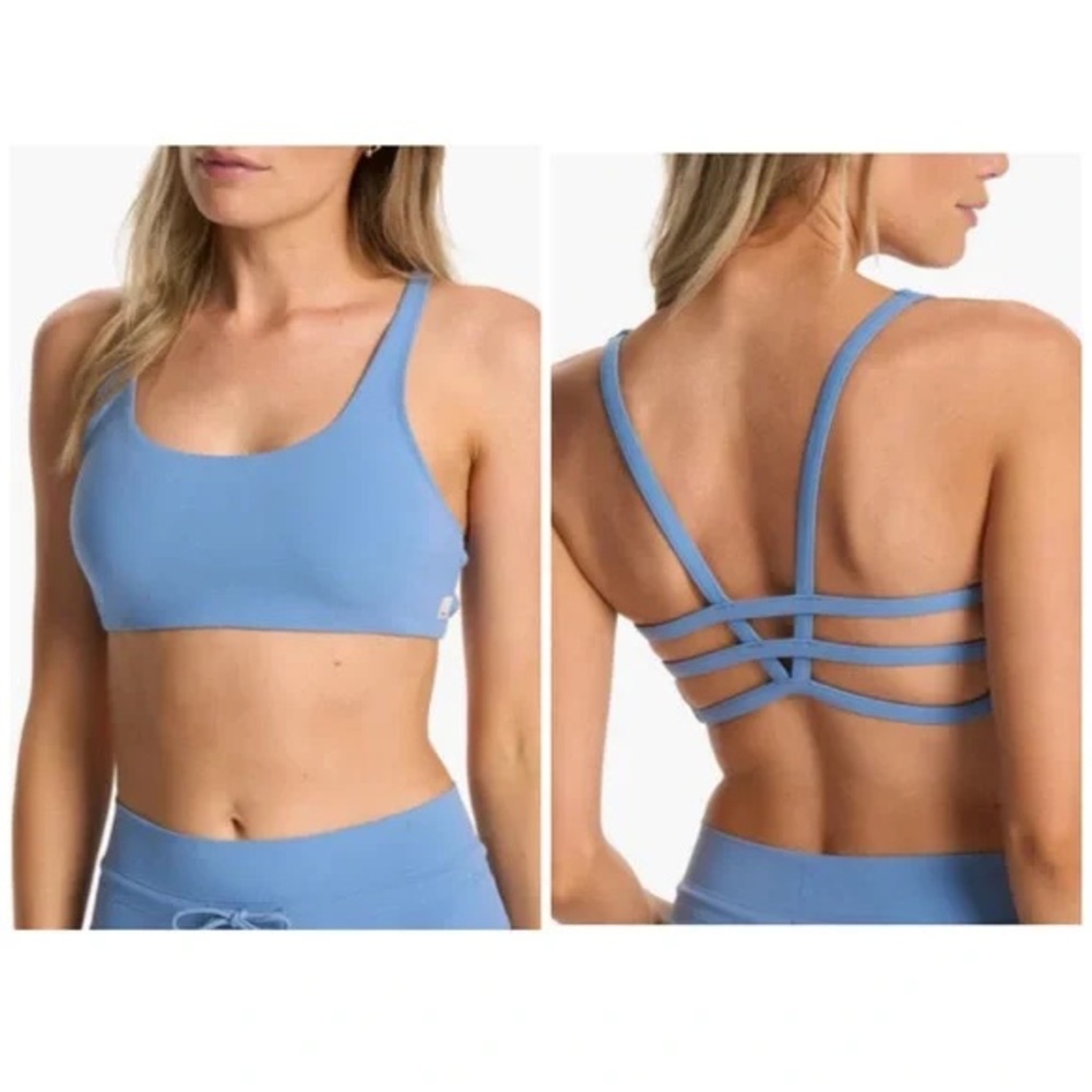 Vuori Yosemite Sports Bra - Isle Blue